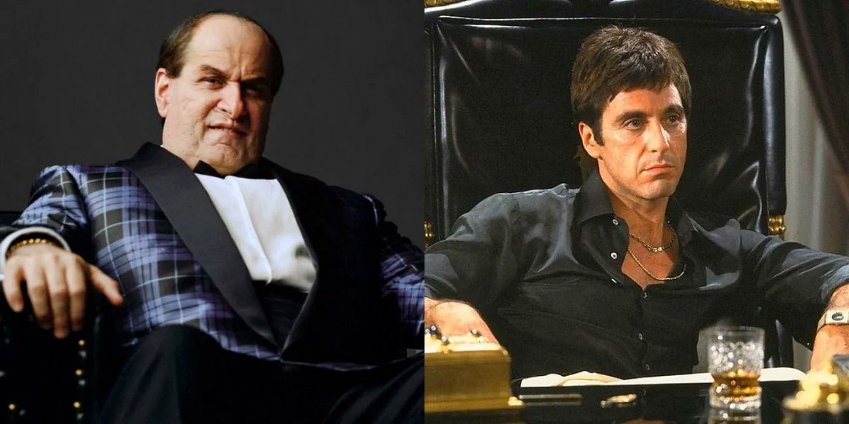 screenrant's tweet photo. #TheBatman producer Dylan Clark says the upcoming Penguin spinoff show reminds him of another famous gangster movie... 🤔 

"We’re doing [a spinoff] with [Farrell], seeing Oz rise to power, almost like a #Scarface story..." 😱

https://t.co/Ywp7T2YKxD https://t.co/2I0uDlGYjW
