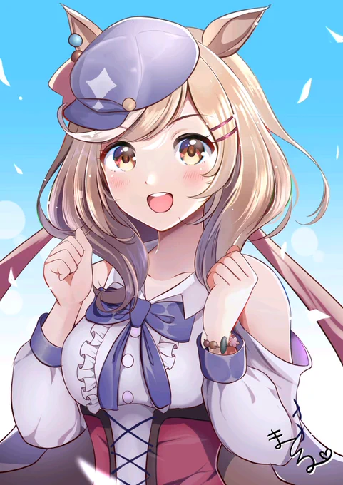 マチタン実装おめでとうございます🎉
 #ウマ娘 #マチカネタンホイザ 