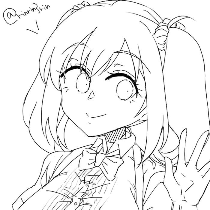 ちゃんとツインテの蒼龍ちゃん描くの久しぶりな気がする 