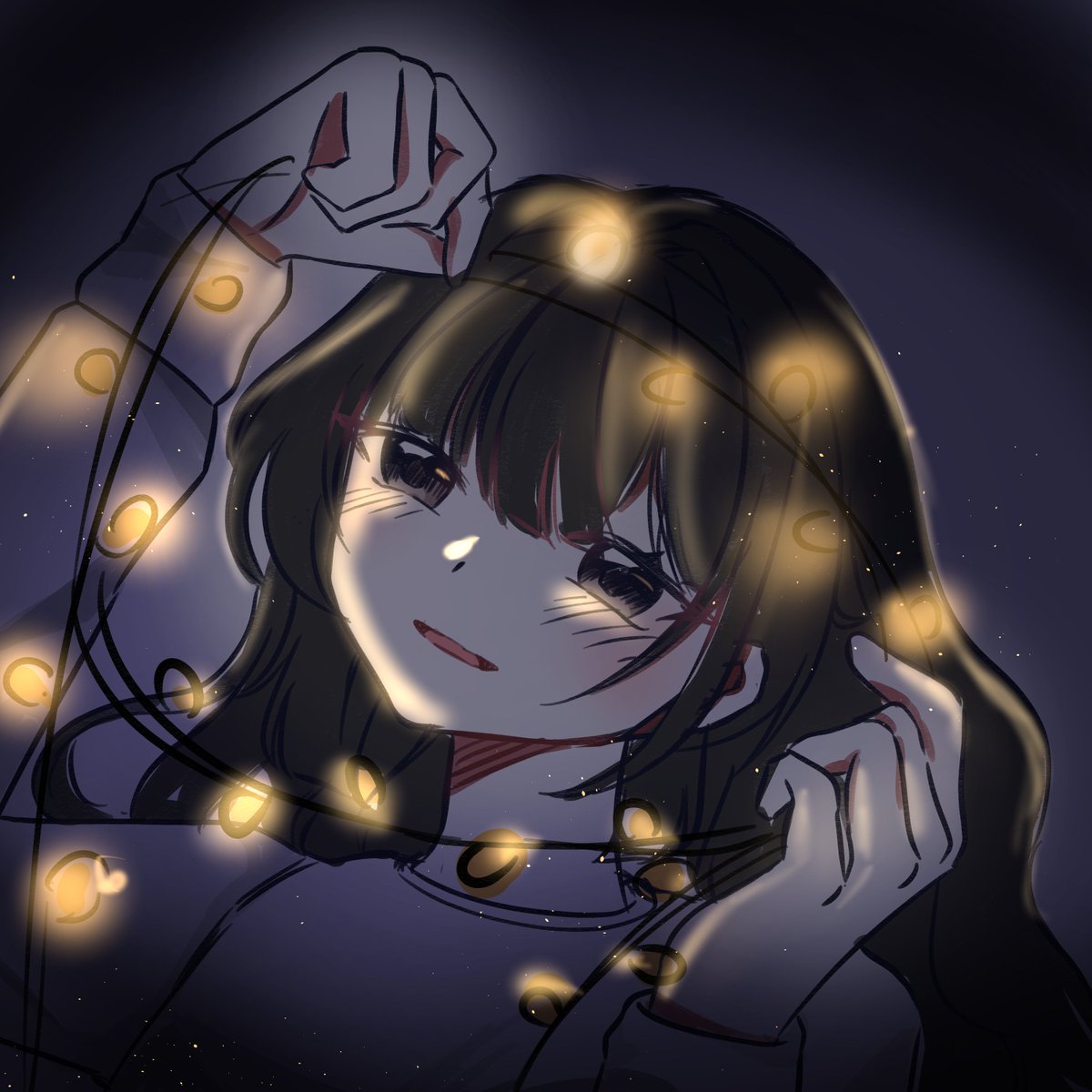 빛🌟 지금 그리는 그림 러프!!