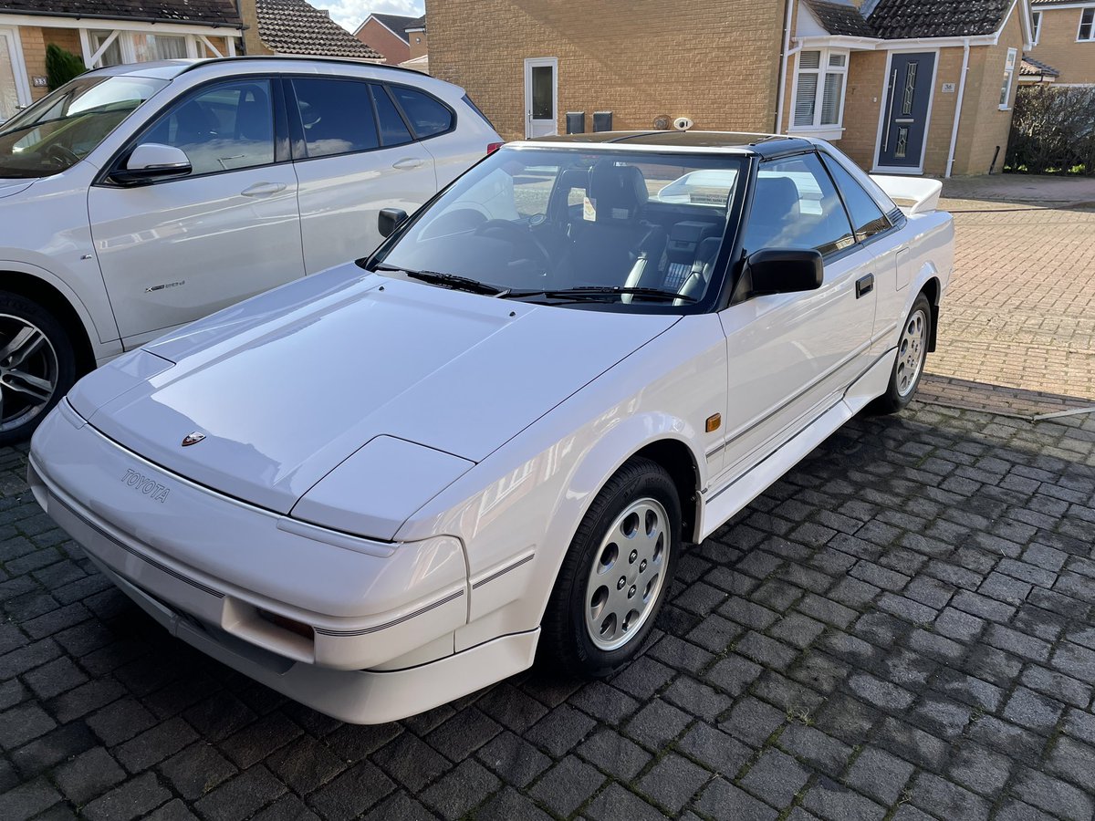 markdavidwaites's tweet photo. All cleaned and polished ready for a trip to the seaside tomorrow to see a friend and lend her it for a few hours. #mr2mk1 #classiccar #toyota #toyotamr2 #mk1mr2 https://t.co/bjyWIImar3