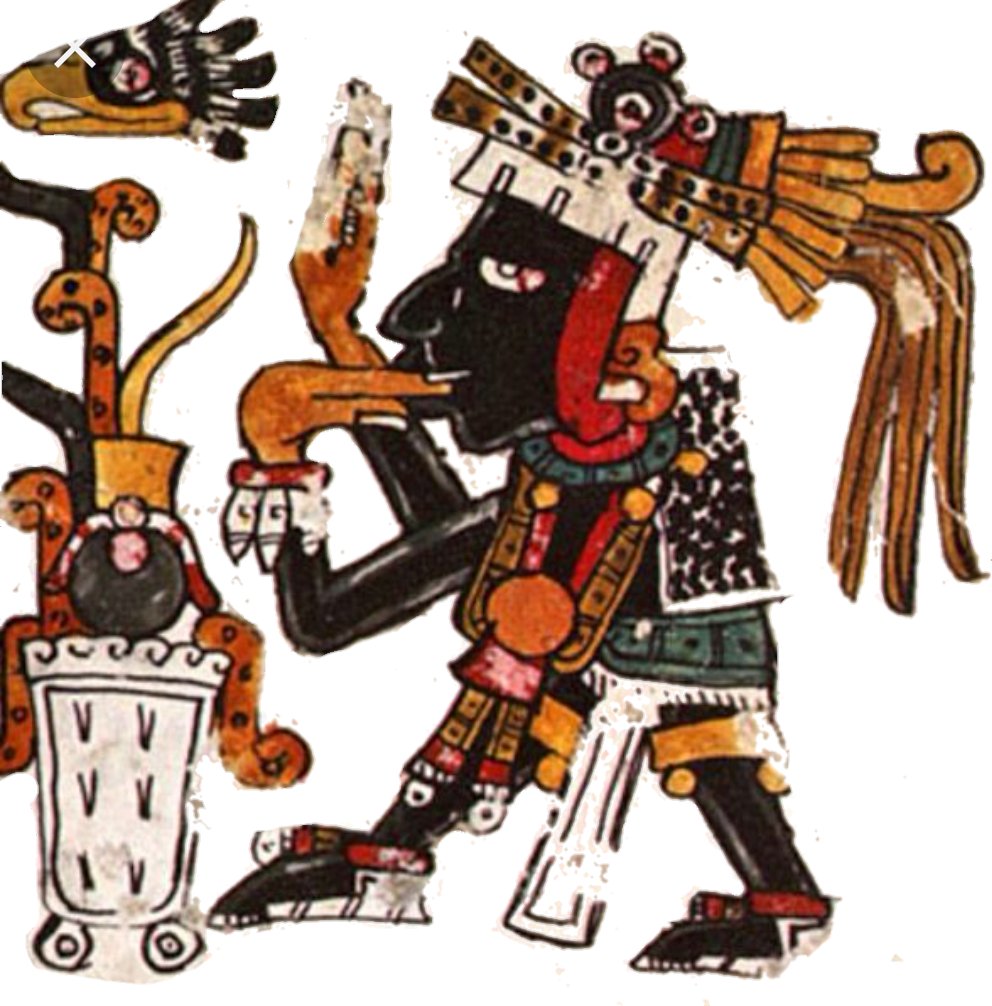 KhanApsu's tweet photo. @SmithsonianMag @SmithsonianChan @NMAAHC @najmanuriddin Next, do a show about Ek Chuah, Ixtlilton and Black Tezcatlipoca - arti-factual Mayan and Aztec GODS in pre-1492 ancient America...

Sorry, but these are American arti-FACTS of gods and have nothing to do with "africa".  Probably doesn't fit your "social narrative" tho. https://t.co/lZ4YgLns9W