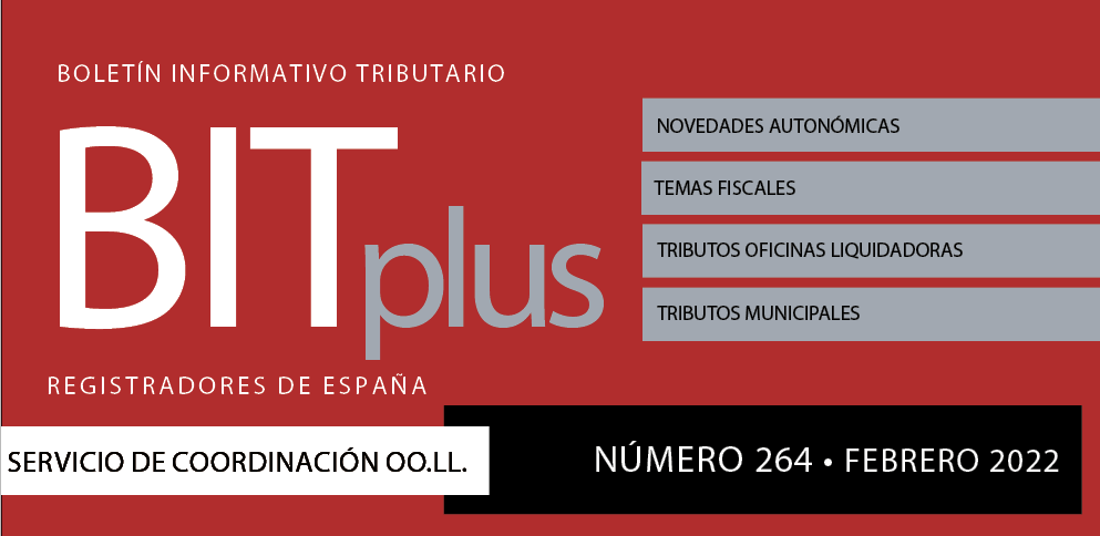 Registradores BIT Plus (@r_bitplus) on Twitter photo Ya disponible el n.º 264 del BIT <a href="/R_BITplus/">Registradores BIT Plus</a>, el Boletín Informativo Tributario de <a href="/Registrador_es/">Registradores de España</a>
Puedes leerlo aquí: registradores.org/principal/revi… Ya disponible el n.º 264 del BIT <a href="/R_BITplus/">Registradores BIT Plus</a>, el Boletín Informativo Tributario de <a href="/Registrador_es/">Registradores de España</a>
Puedes leerlo aquí: registradores.org/principal/revi…