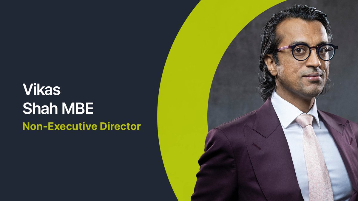 Shoosmiths (@shoosmiths) on Twitter photo We've appointed Vikas Shah MBE (<a href="/MrVikas/">Dr. Vikas Shah MBE DL</a>) as a non-executive director.
Vikas joins the Board alongside Monica Burch, a non-executive director since 2018, and will provide another expert external view to assist our strategic development š„
Read more: ow.ly/KWKW50I4hjG We've appointed Vikas Shah MBE (<a href="/MrVikas/">Dr. Vikas Shah MBE DL</a>) as a non-executive director.
Vikas joins the Board alongside Monica Burch, a non-executive director since 2018, and will provide another expert external view to assist our strategic development š„
Read more: ow.ly/KWKW50I4hjG