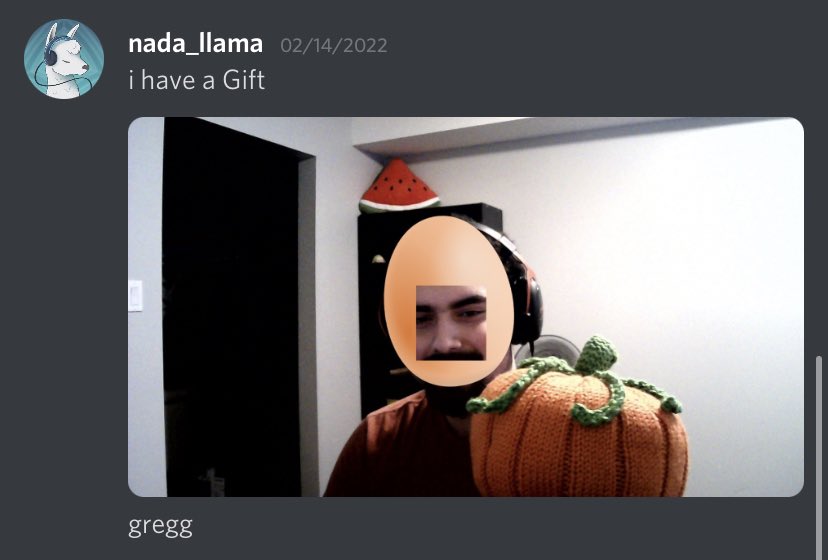 realgreggang's tweet photo. @Hyoranzru you may thank @NadaLlamaGaming <3 https://t.co/pjMC70ktbE