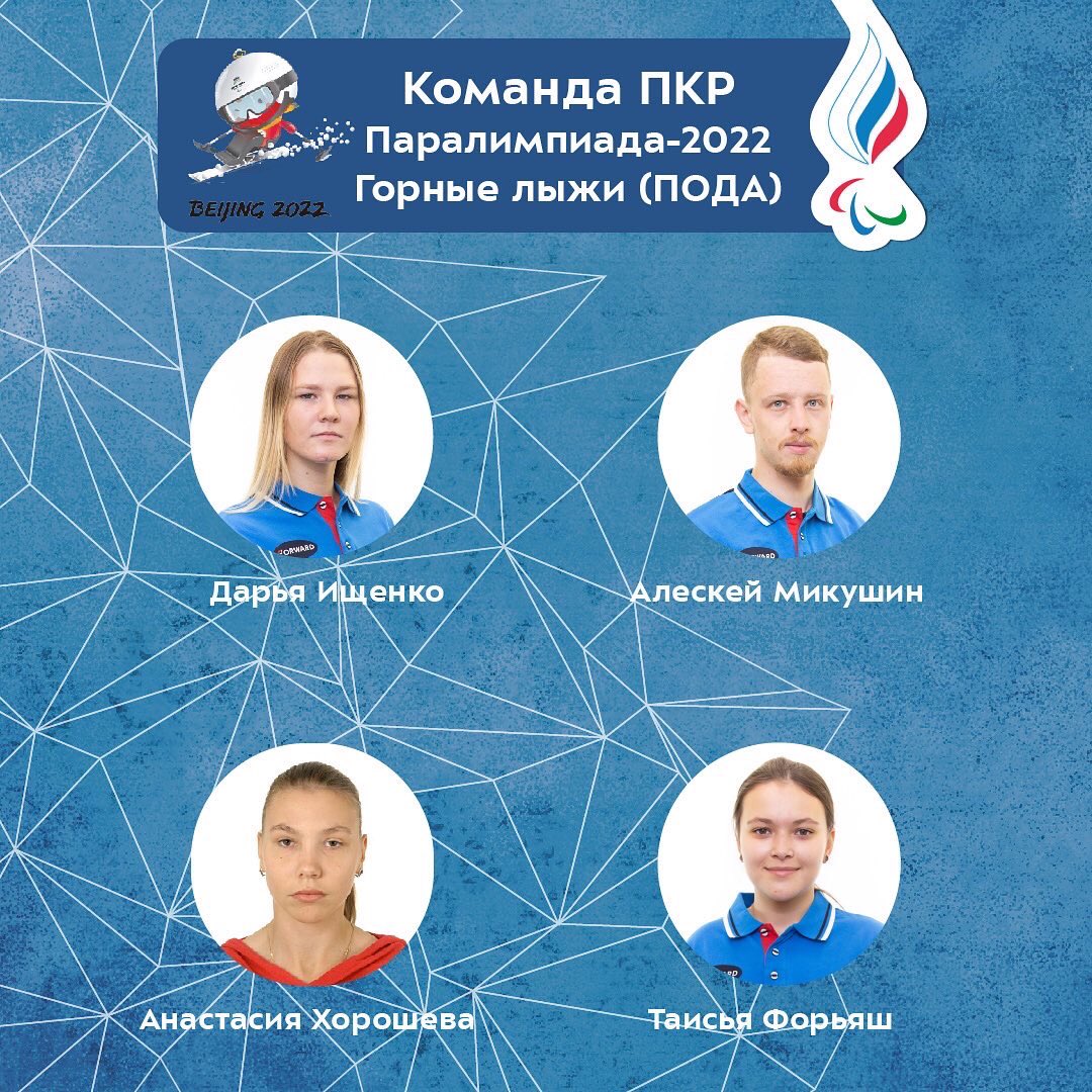 ⚡Состав команды ПКР по горнолыжному спорту лиц с ПОДА на XIII Паралимпийские игры в Пекине

#Beijing2022 #КомандаПКР #КомандаForward #параспорт #Паралимпийскиеигры
#ДневникПаралимпиады