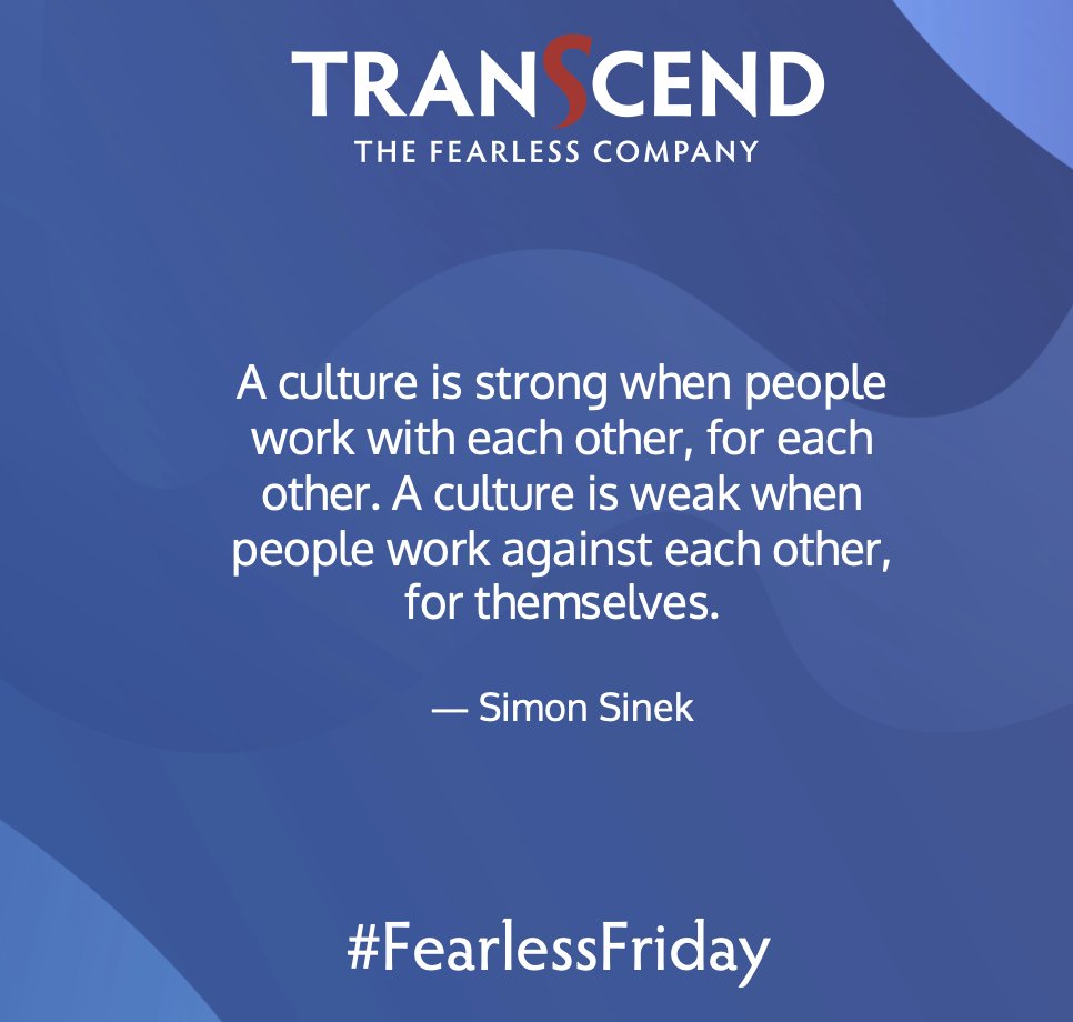 leadfearlessly's tweet photo. Have a #fearlessfriday! #leadfearlessly #leadership #simonsinek #culture https://t.co/c0lBbCsM0j