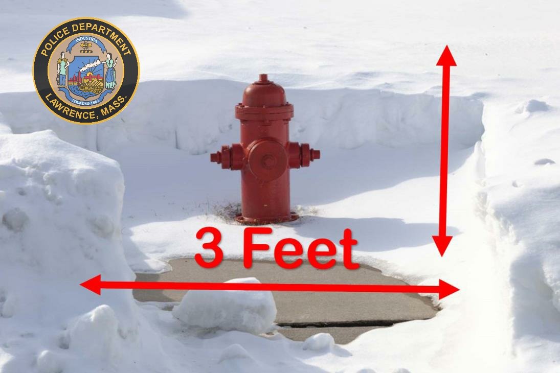 lawrencepolice's tweet photo. Clear the snow from your neighborhood fire hydrants to protect life and property #shovelhydrants https://t.co/9VZIITYJz7