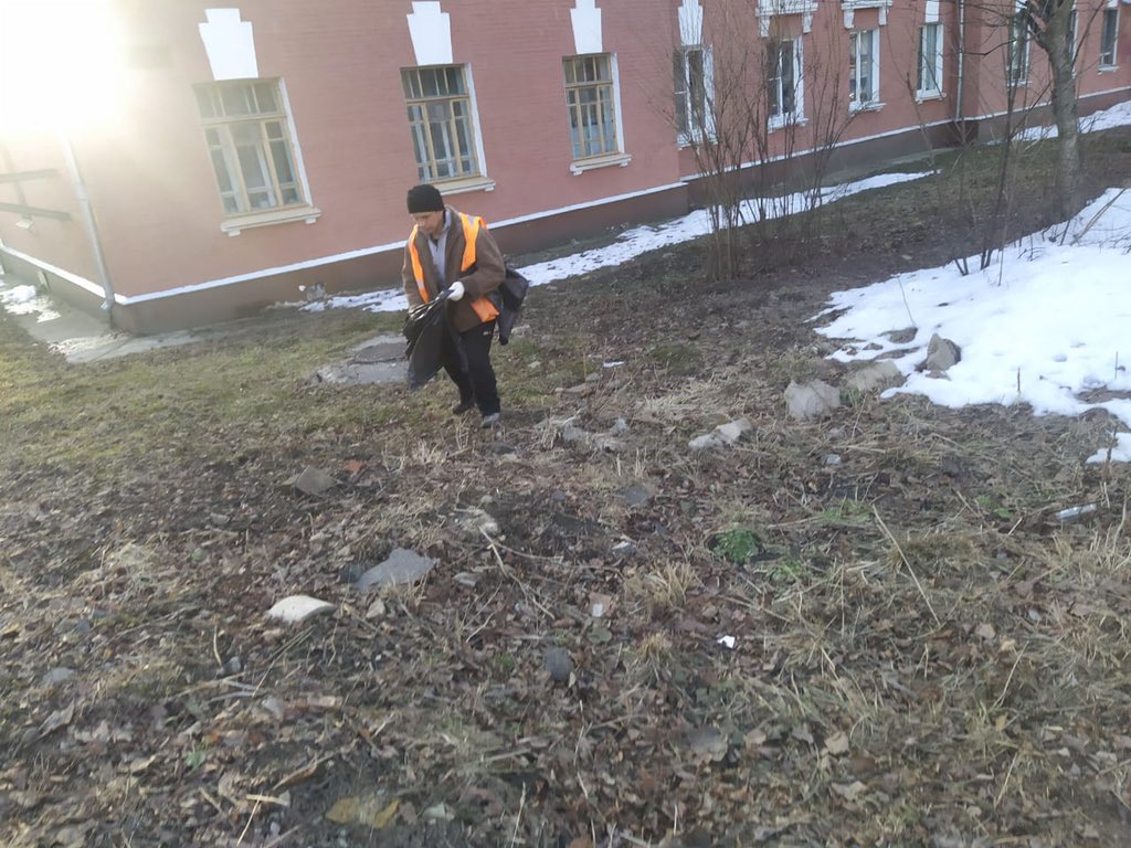 TU_Proletarsky's tweet photo. @Tularegion71 Уборка мусора на территории округа https://t.co/LtFVVhZkWa