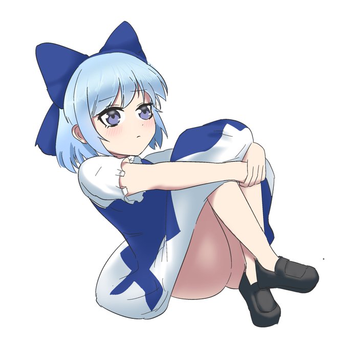 暇してるチルノ 