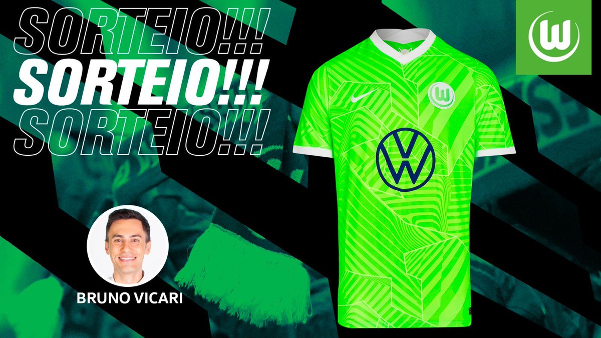 🚨 𝗦𝗢𝗥𝗧𝗘𝗜𝗢! 🚨 

Que tal ganhar essa maravilha do <a href="/VfLWolfsburg_PT/">VfL Wolfsburg PT</a> ? Em conjunto com o clube alemão vou sortear uma camisa dos Lobos! 🐺

PARTICIPE! ⬇️ 
🔄 Dê RT neste Tweet 
✅️✅️ Siga: @BrunoVicari &amp; <a href="/VfLWolfsburg_PT/">VfL Wolfsburg PT</a> 🤝

🗓 Resultado no dia 10/03

BOA SORTE! 🍀