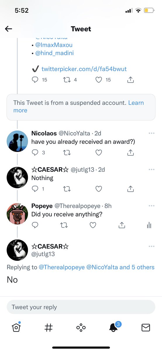 Here is a fake to add to the list @CharlesLouis731 ghosting multiple winners and deleting giveaways!!!