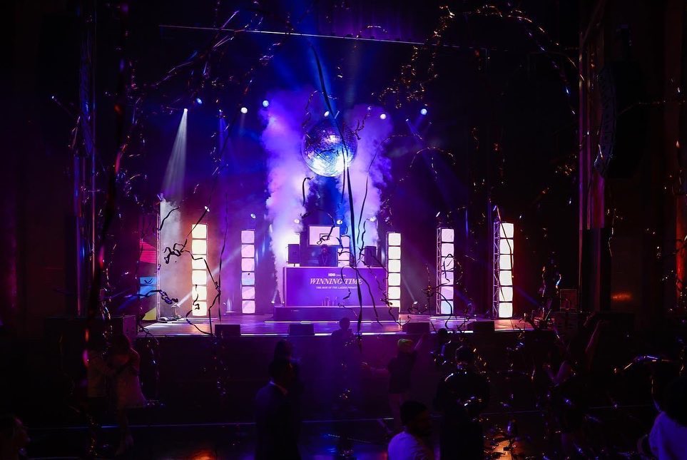 NPiAVS's tweet photo. @NPiAVS &amp; @NPiEntertain partnered with our friends @AgoraCLE and CSM to produce the screening party for @winningtimehbo during the @NBA Allstar Weekend. It was an invite-only VIP soirée that featured sounds by @questlove premiering on @HBO Max March 6, 2022

#NBAAllStar #NPiAV https://t.co/joChrvKx4C