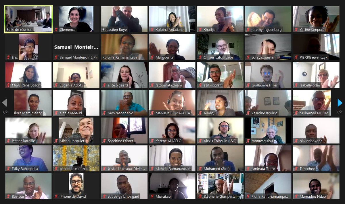 I&amp;P :✅130 personnes 🌍15 pays 🤝1 famille