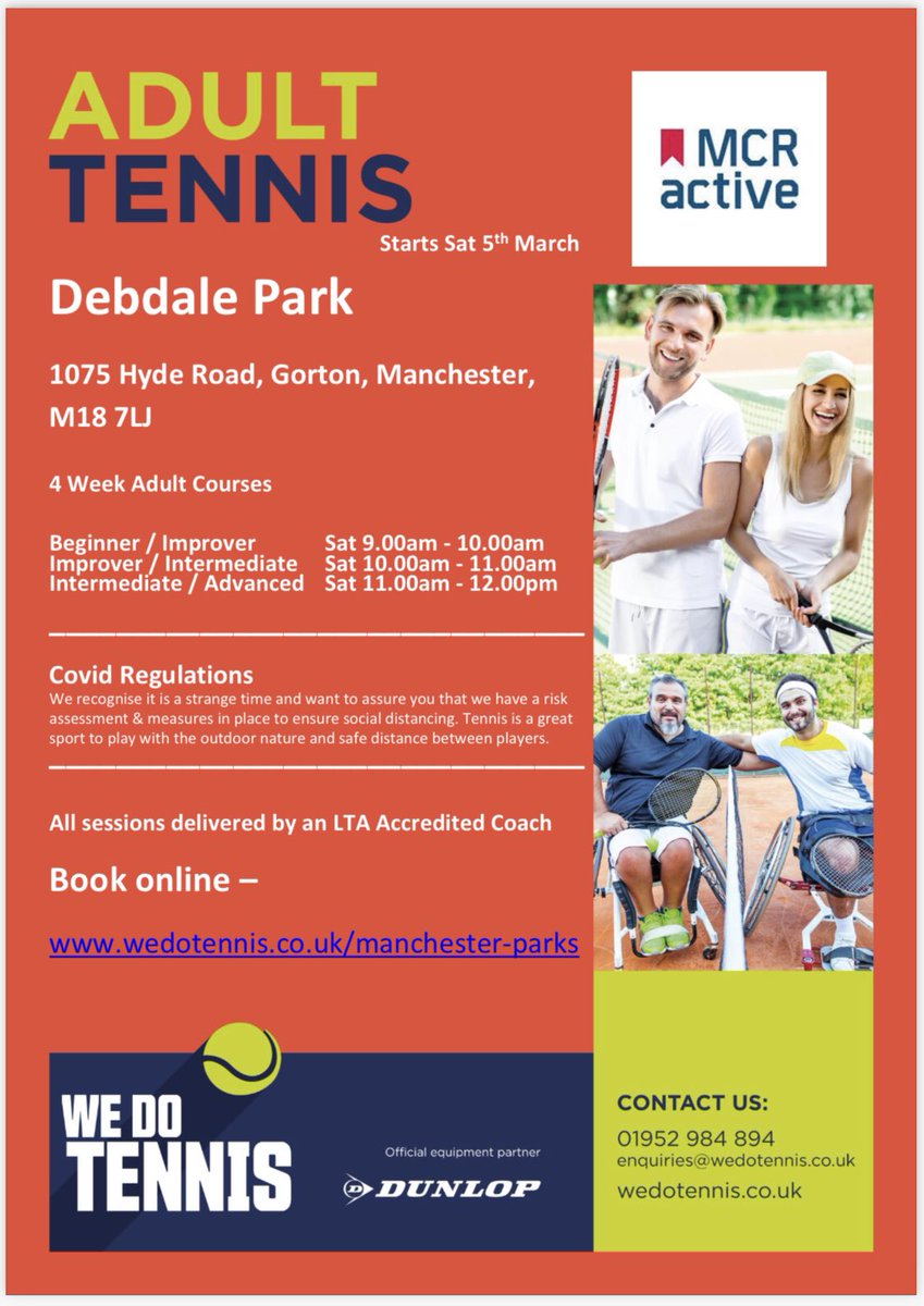 Delighted to help <a href="/MCRActive/">Manchester Active</a> drive more activity across their park network. New sessions starting <a href="/FriendsDebdale/">Friends of Debdale Park</a> next Saturday!