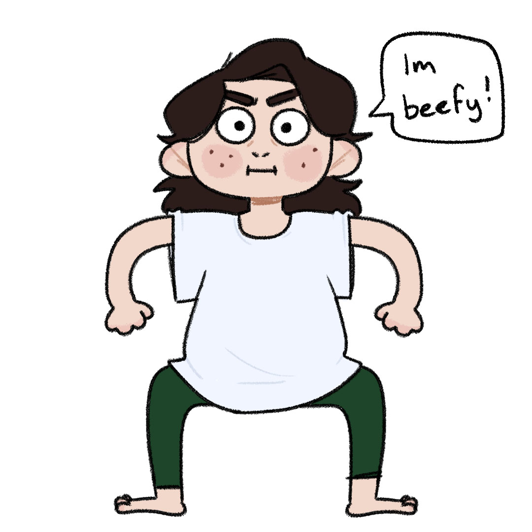 Character design work on myself