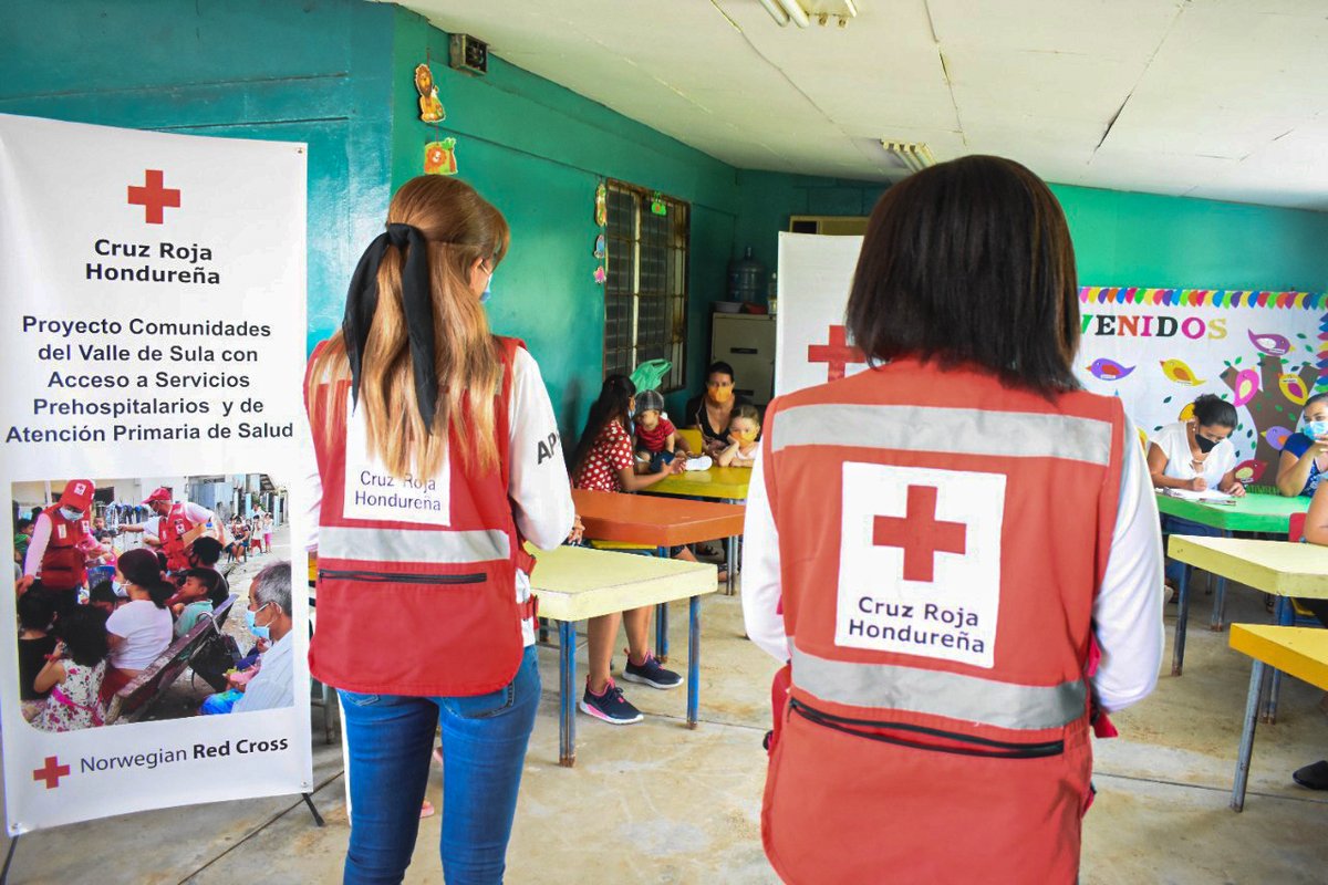 cruzrojahon's tweet photo. En el marco del Proyecto Comunidades del Valle de Sula con Acceso a Servicios Prehospitalarios y de Atención Primaria de Salud desarrolló una jornada de atención a grupos vulnerables en cumplimiento del plan de acción de atención psicosocial en la comunidad de #Chotepe, #Ch. https://t.co/AakSKhqZj5