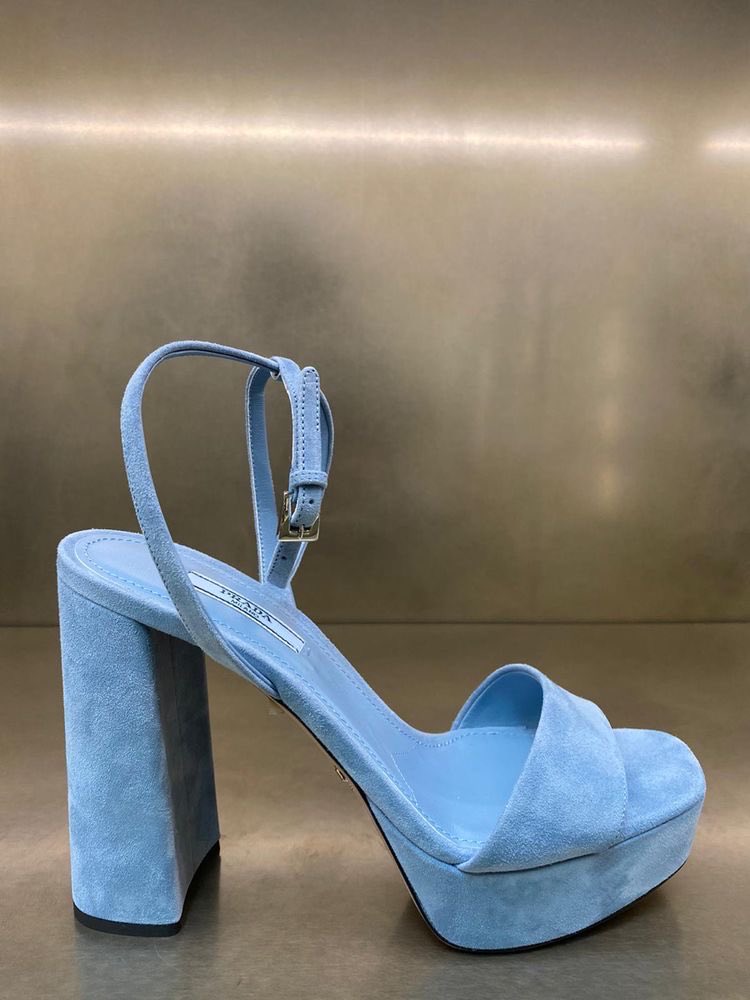 Ruby: Sky Blue Suede - Wide Platform Heels for Bunions | Sole Bliss – Sole  Bliss USA