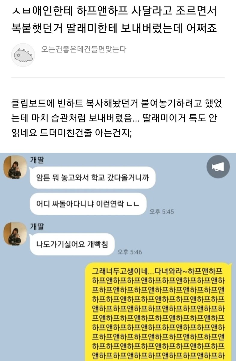 srag_cpp's tweet image. 하프앤하프가 땡겼던 나애교(45)