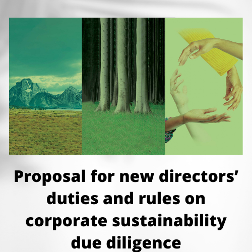 Read about <a href="/EU_Commission/">European Commission</a>  proposals for new #directors duties and rules on #corporate #sustainability due diligence in my new article on <a href="/CharteredAccIrl/">Chartered Accountants Ireland</a> Governance Resource Centre. lnkd.in/d8DFiVt3