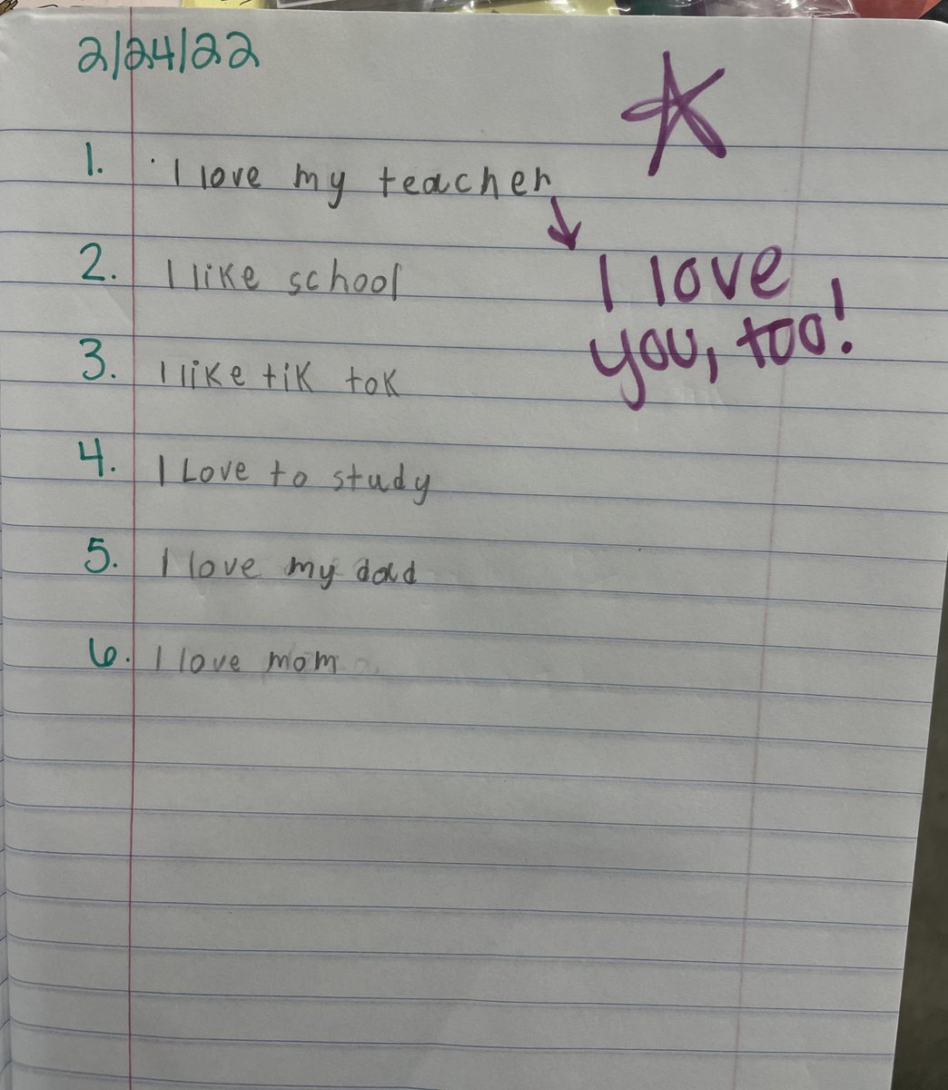 missgyurindak's tweet photo. The best way to start my Friday!! 🥰 #ESLStudent #TeacherStudentLove https://t.co/VFKN5dnlrD