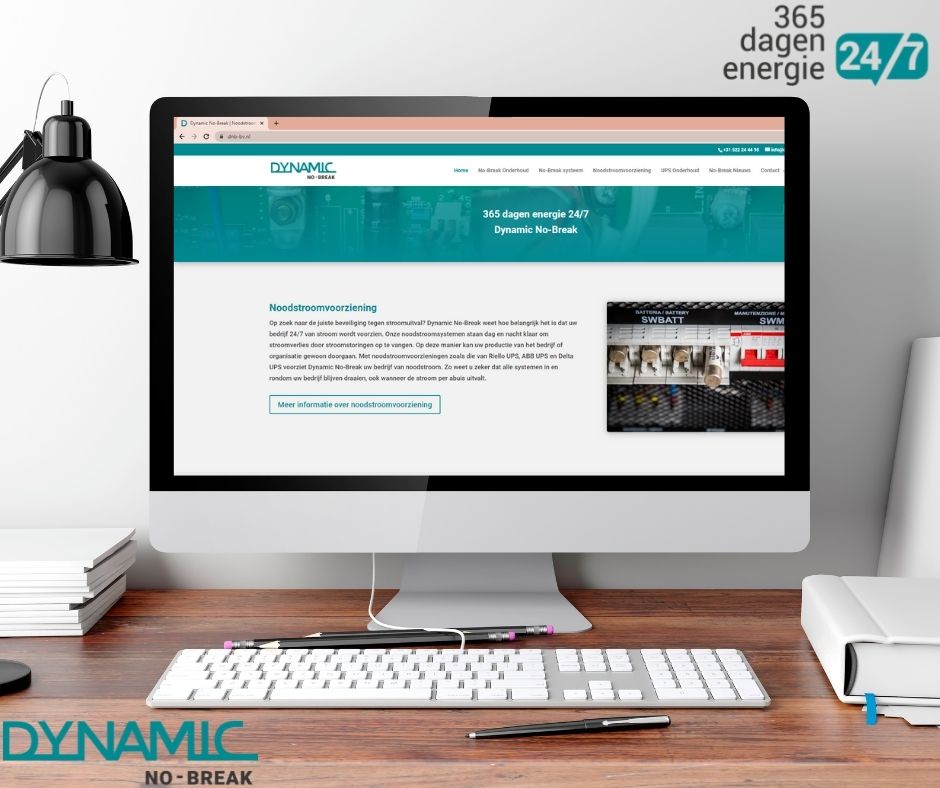 Onze nieuwe website is live! 💻
Het moderniseren van onze website was een flinke klus, maar het resultaat mag er wezen. 
Wij houden u ook met veel plezier op de hoogte van alle nieuwtjes van Dynamic No-Break op dnb-bv.nl/no-break-nieuw…