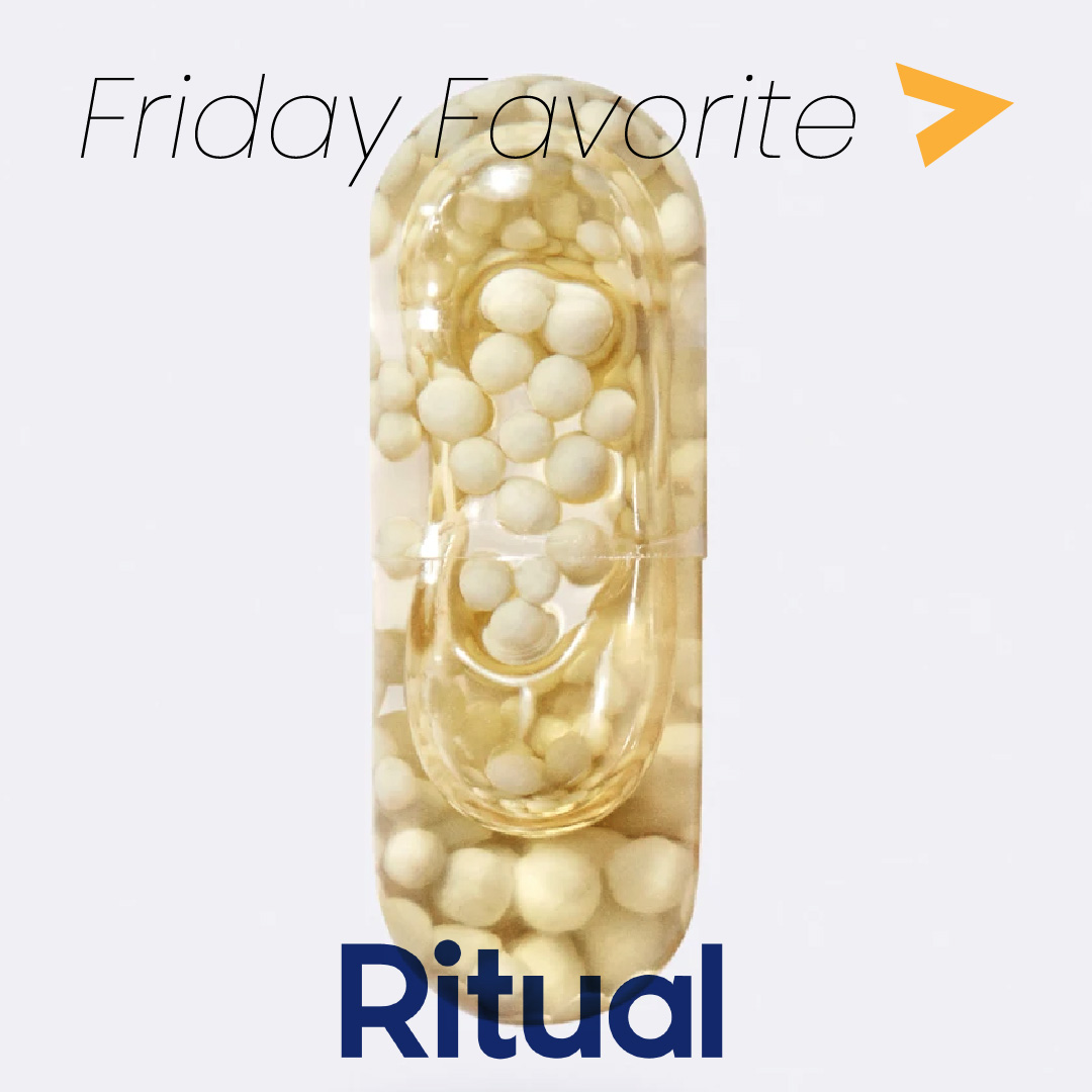 TrajectoryLLC's tweet image. Trajectory's #FridayFavorite this week is @Ritual! Beyond revolutionizing the #vitamin category with an evidence-based, clinical-backed multivitamin for women, they operate with painstaking transparency across their supply chain.

#health #wellness #supplements #womenshealth