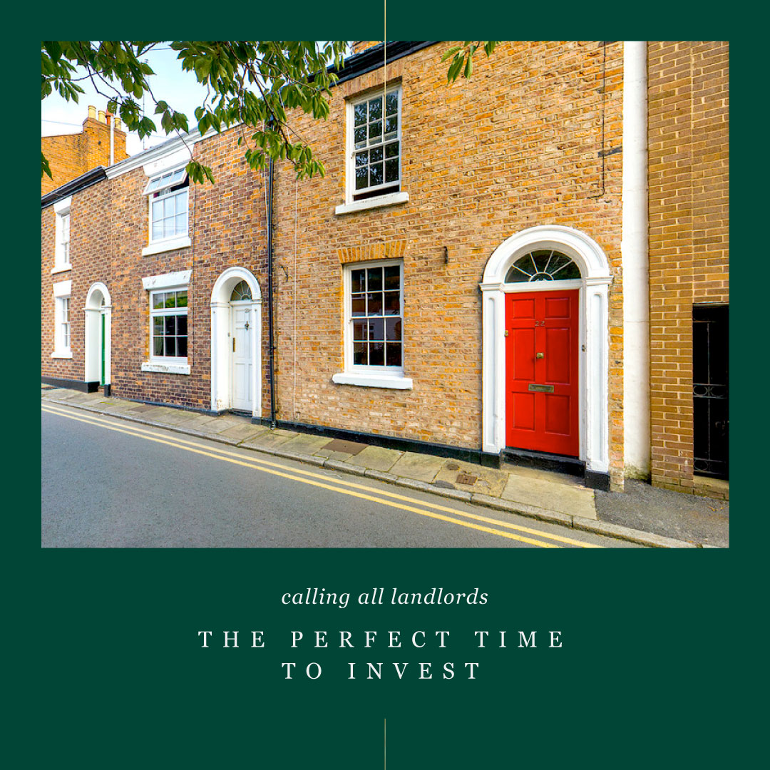 With a high demand for rental properties &amp; increasing rental prices, now is the perfect time to invest in property. 

#chesterhomes #estateagents #investmentproperty #property #forsale #rentalhome #chester #chesterlife