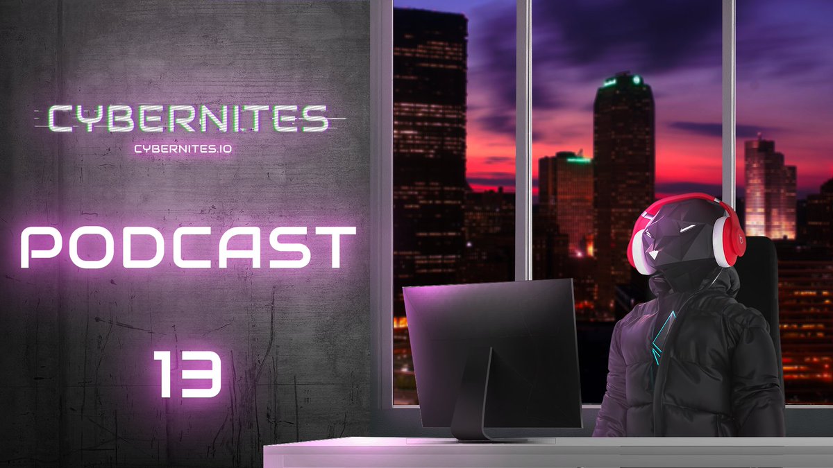 🎙️OUR PODCAST NUMBER 13 IS LIVE🎙️ ** WHAT'S ON:** ✅ Passive income distribution update ✅ Claiming system + Staking system ✅ Sandbox land & Plans ✅ Game development **We are giving away 3x Cybernites T-shirts to 3 of the most active members** discord.com/invite/cyberni…