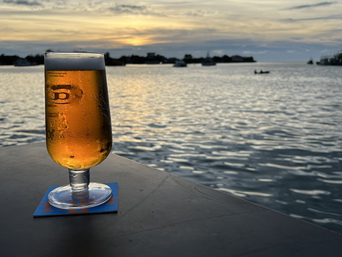 Cooling by kota Kinabalu waterfront after a long day ride.