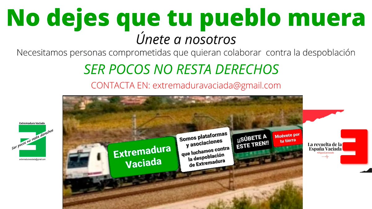 Extremadura Vaciada (@extrevaciada) on Twitter photo 