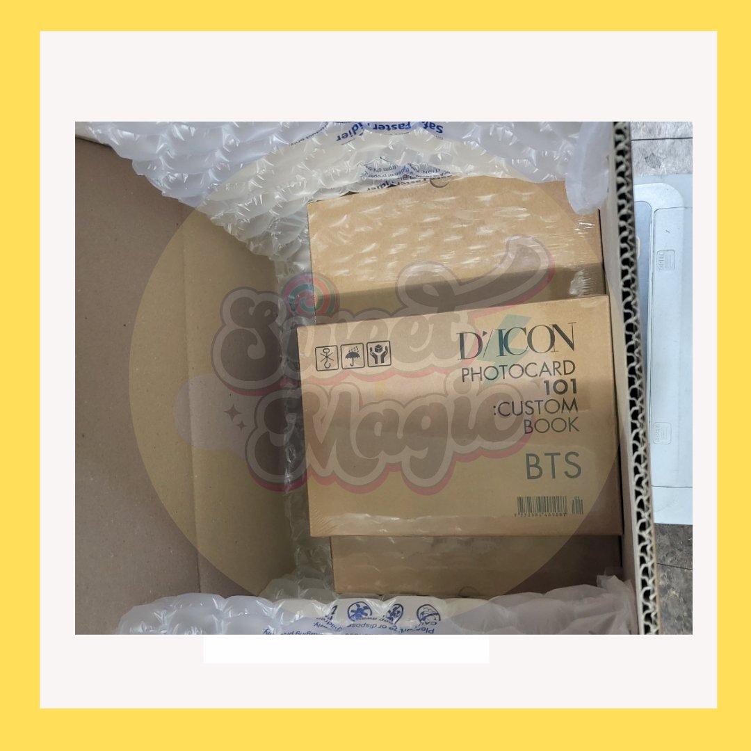SweetMagicPH's tweet photo. #SweetMagicUpdates
Dicon 101 bts & svt arrived at kr address~ https://t.co/EE48IyoorN