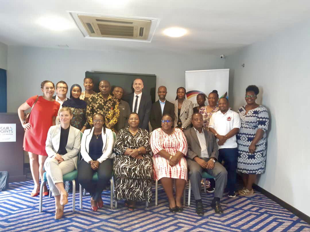 GermanyTanzania's tweet photo. Another step towards a more feminist foreign policy. Preparing our new joint project with 🇹🇿Gov., title: SAFE. Standing for Society in Action For Equality. Working to improve access to justice for women & children. #gbv #MoCLA #UnionMatters @eacgiz @EUinTZ @BMZ_Bund @GermanyDiplo https://t.co/No3KUKD5dS
