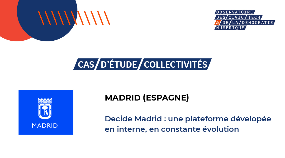 📚[CAS D'ÉTUDE] Dernière expérience européenne🇪🇺 de participation numérique à découvrir : la plateforme <a href="/DecideMadrid/">Decide Madrid</a> de <a href="/MADRID/">Ayuntamiento Madrid</a> !

🇪🇸Un outil #opensource développé en interne, avec de nombreux modules et en constante évolution 👉site.assoconnect.com/services/stora…