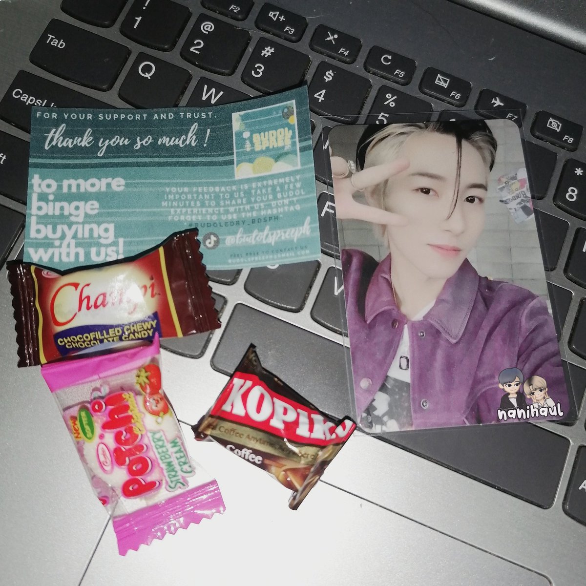 rjaeprio's tweet photo. β· happy mail arrived! #nanimails. βΉ3
β renjun two-toned hair pc arrived! thank you for another smooth transaction and for the candies, @budolspreeph. they arrived safely with your secured packaging. π€ #BudoledBy_BDSPH. https://t.co/itM85EL7B8