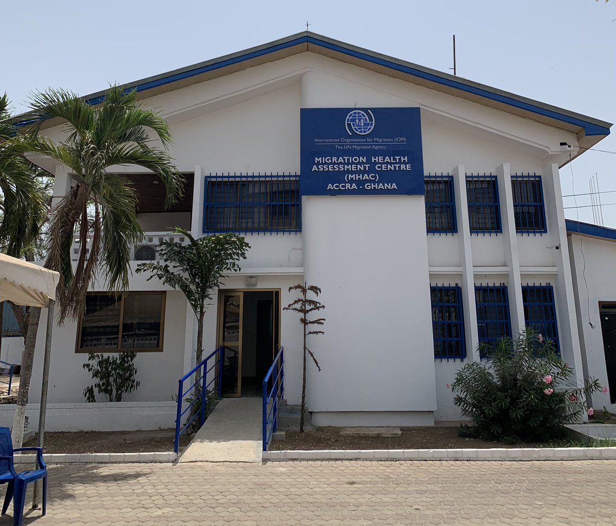 GiubyGiu's tweet photo. Today I visited my colleagues at the Migration Health Assessment Center in Ghana, and we had an impactful discussion on how we can champion #migration #health and #development in Ghana. https://t.co/vOTnf7BJPw