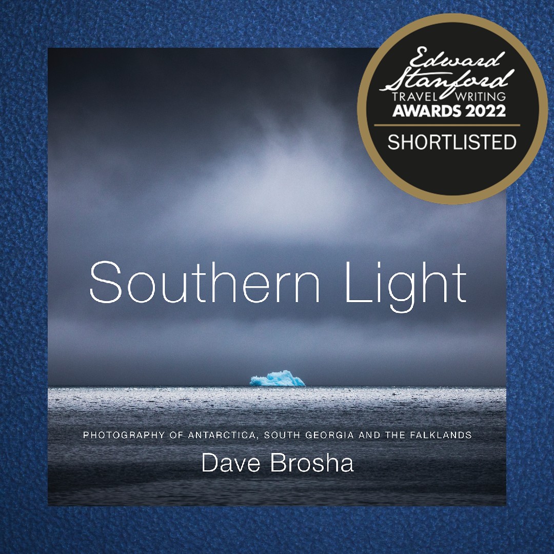 StanfordsTravel's tweet photo. Shortlisted for the Edward Stanford Travel Writing Awards: Photography Travel Book of the Year
Southern Light: Photography of Antarctica, South Georgia, and the Falkland Islands by @DaveBrosha
Accentuating the beautiful, fragile landscapes of the southernmost regions.
#ESTWA22 https://t.co/2ry8Ivv5DF