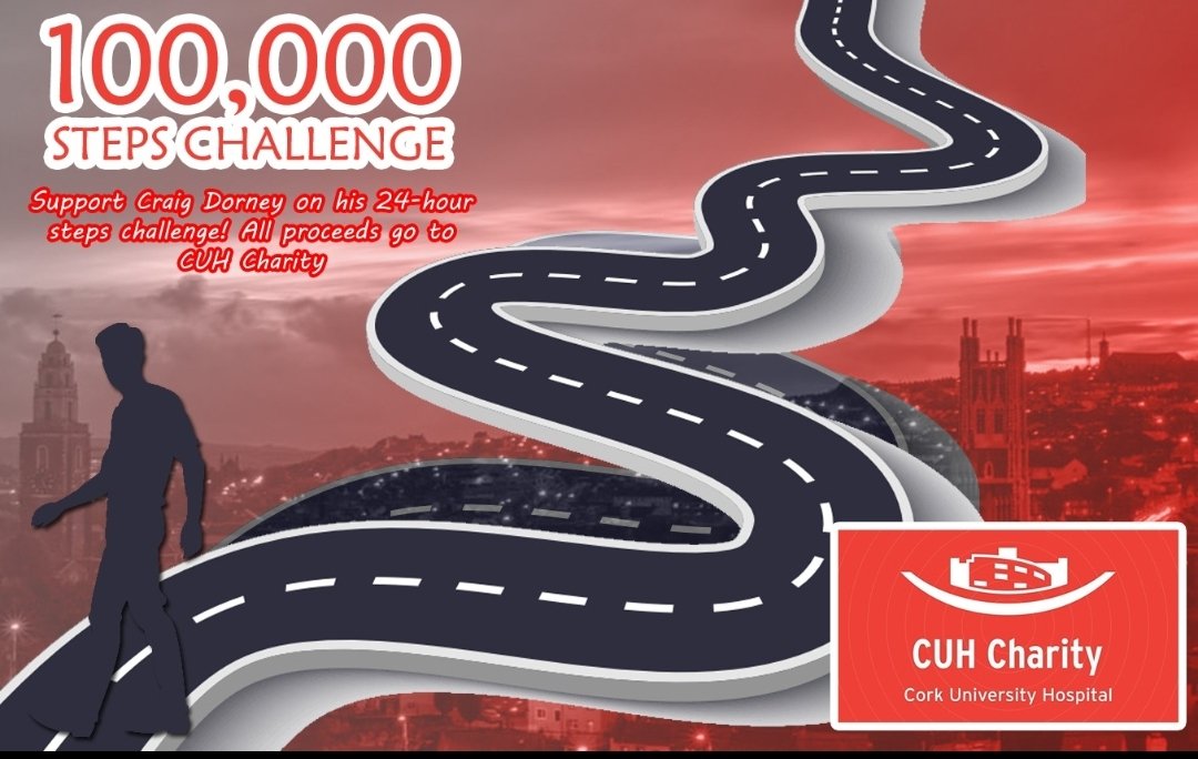 clubeightyfour's tweet photo. Doing 100,000 steps today in aid of CUH Children's charity. Please support! 
 https://t.co/RpTWDXvFuq https://t.co/SW1vOJFxQl