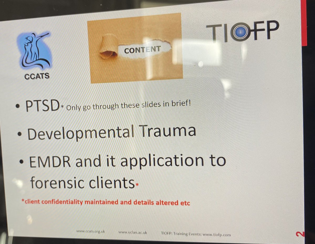 GeriAkerman's tweet photo. Carol Ireland speaking on #EMDR and trauma at the #DFPNations conference @BPSDFPS @bpsofficialdfp https://t.co/XoZcplnC1F