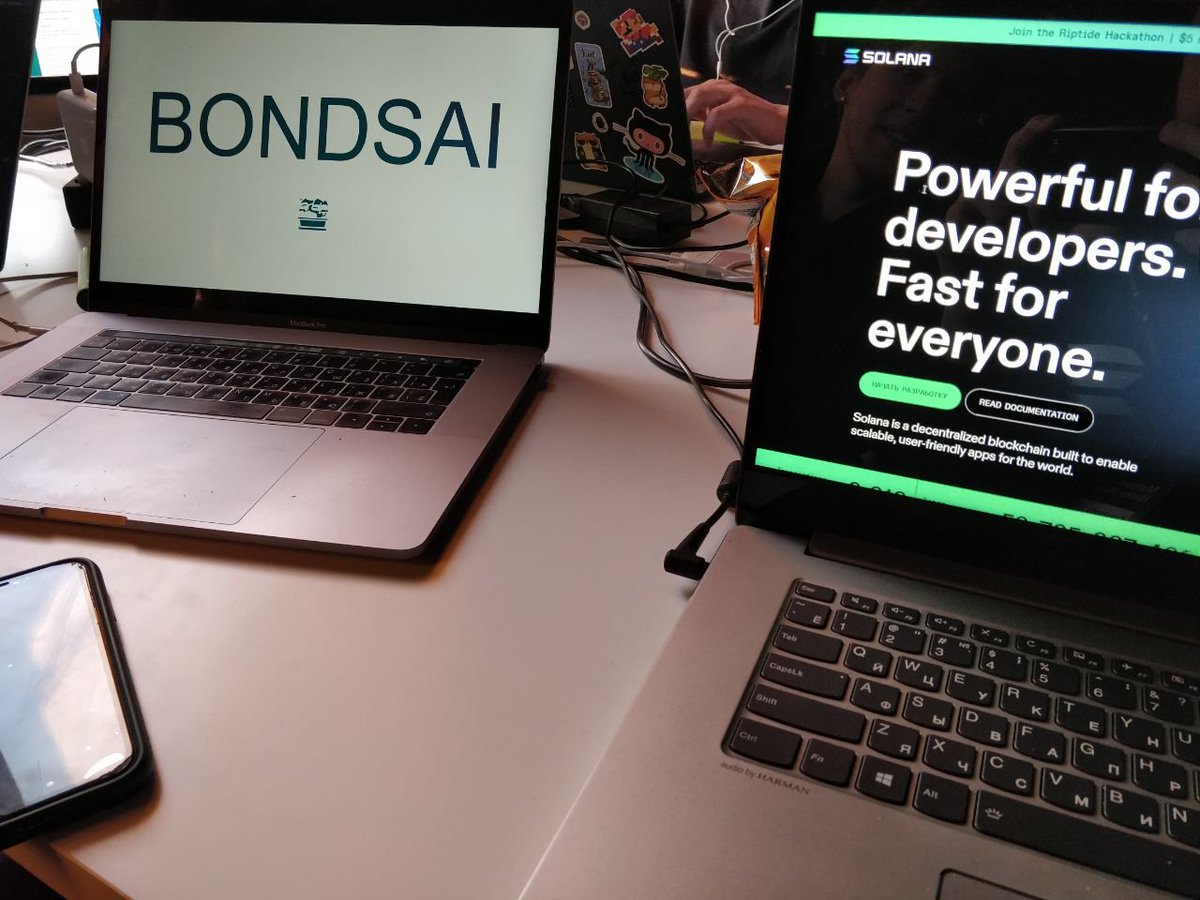 BondsaiPlatform's tweet photo. One day left before our pitch😶#HackerHouseMoscow
@solana @hackerhouses https://t.co/H88fqGUiuH