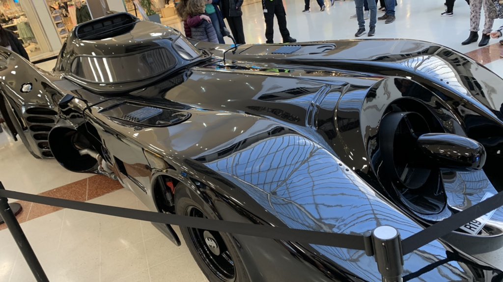 RupiLal's tweet photo. The #Batmobile @mymerryhill Finally, the #BrummieBat gets to show off his car (lol) #Batman https://t.co/QmCGa5H4tx
