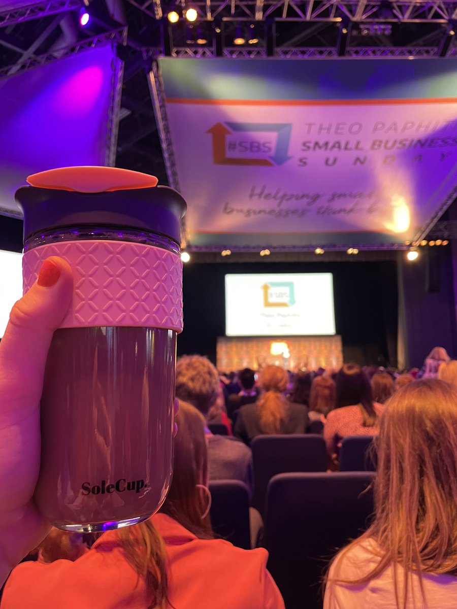 Ready for the fireside chat with <a href="/toukersuleyman/">Touker Suleyman</a> and <a href="/TheoPaphitis/">Theo Paphitis</a> 🔥🙌 fantastic day so far! #SBS #SBSEvent2022