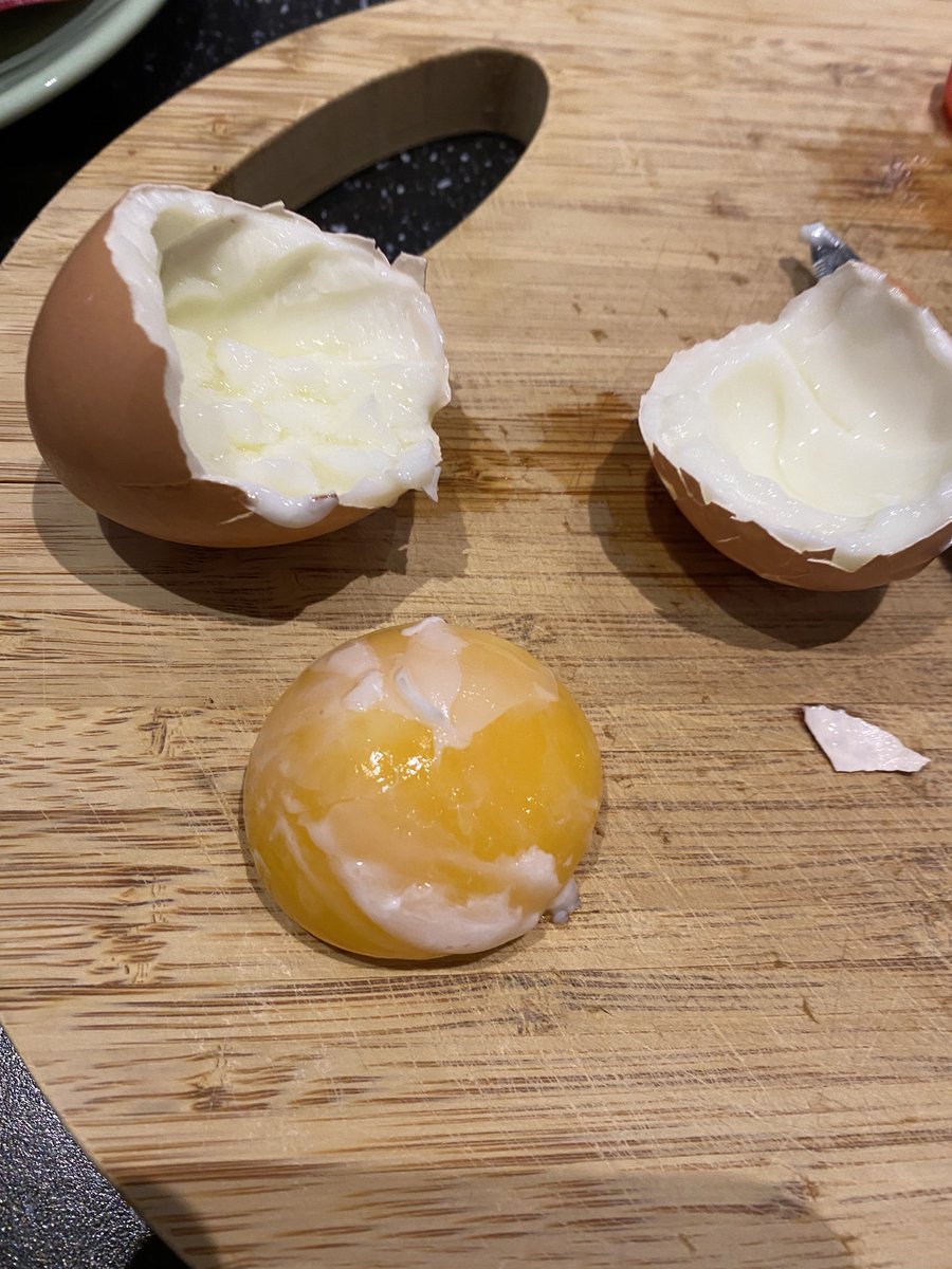 Gamer meal of the day:
Boiled egg (Failure)