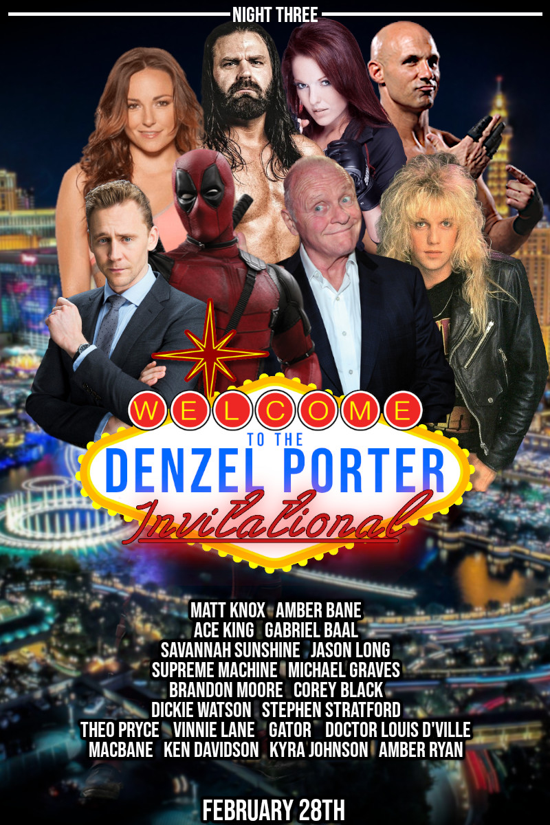 Landed in Vegas w/ <a href="/LBVinnieLane/">'Loverboy' Vinnie Lane</a> <a href="/DocXWF/">Doctor Louis D'Ville</a> and Gator. We are going to enjoy the first two nights of the Denzel Porter Invitational before we Main Event of Night 3 against @bane_mac <a href="/KJ_Jawdropper/">The Jawdropper</a>, <a href="/GodlyKenDavison/">"Godly" Ken Davison AKA Kenny Cuatro Cinturones</a> and Amber Ryan. Be sure to tune for some great wrestling.