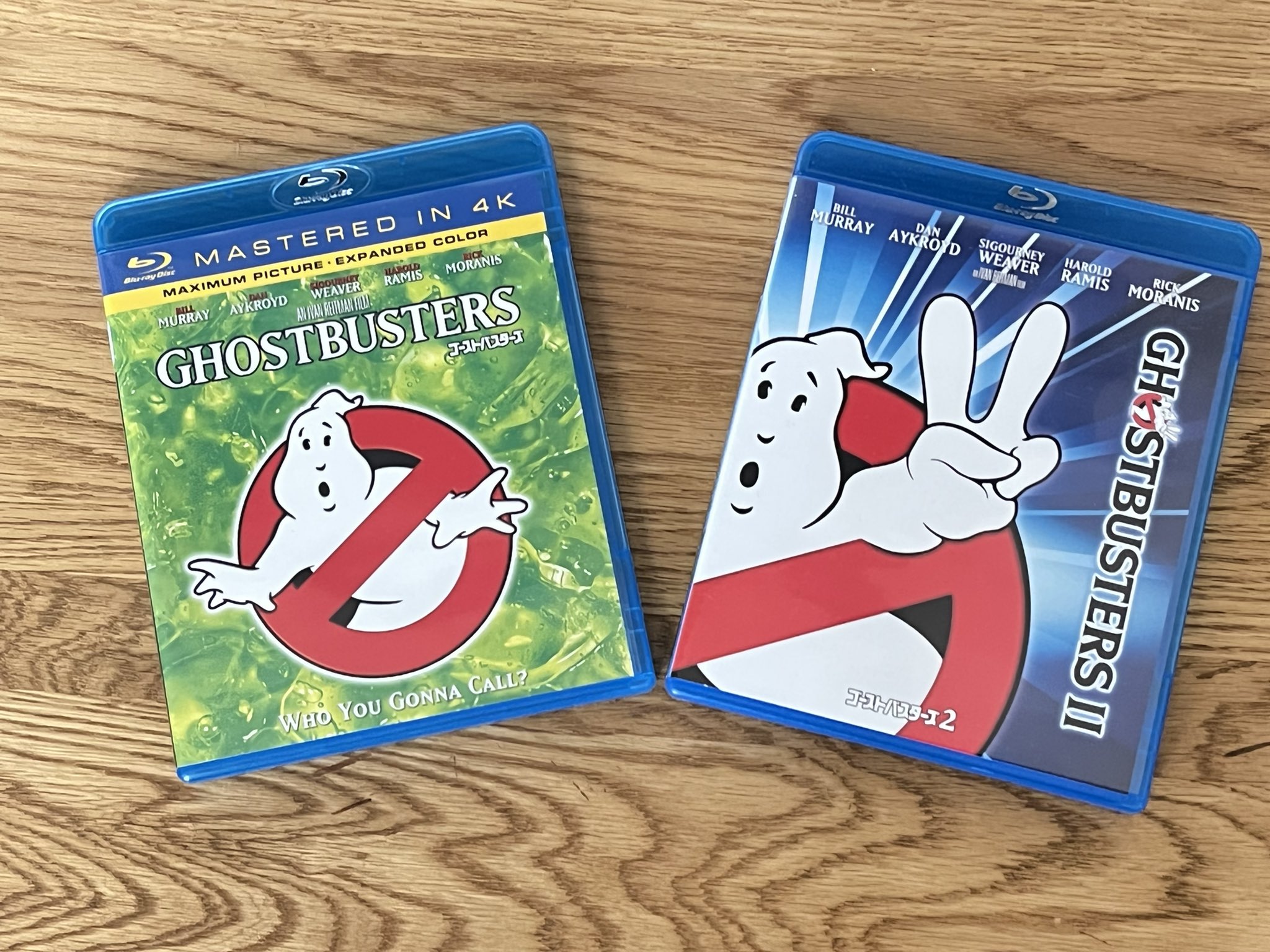 Yuji 先週観た ゴーストバスターズアフターライフ があまりに面白かったので ゴーストバスターズ の1と2のblu Rayを購入 Blu Rayの綺麗な映像に感動です ブルーレイ T Co Qpzpyo7vyq Twitter