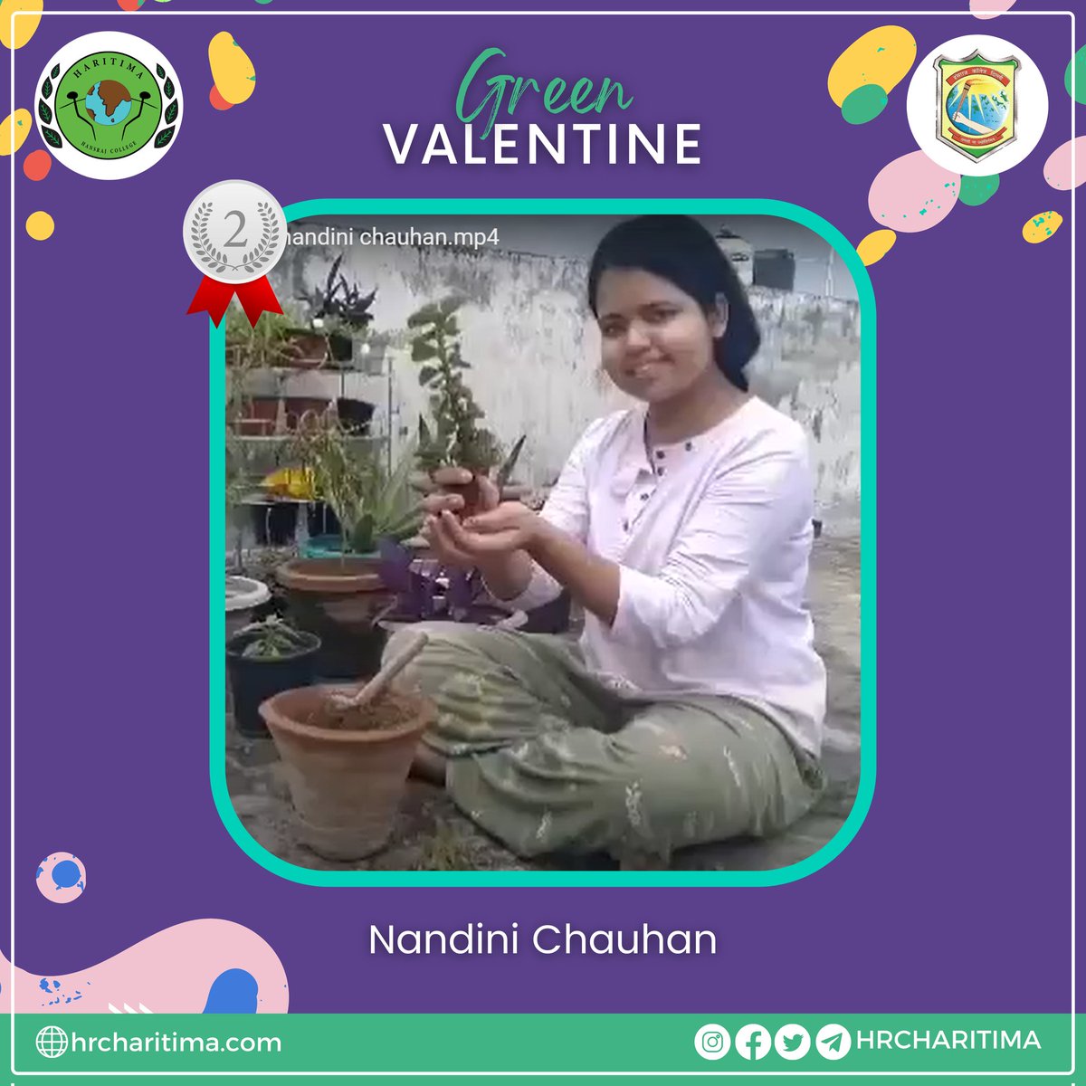 hrcharitima's tweet photo. Greetings from Haritima, The Environmental Awareness Society of Hansraj College 🌱🌱
Now the wait is over✨✨
We are pleased to share the top entries from Green Valentine 2.0:
1. Shagun Raghav
2. Nandini Chauhan
3. Ishika Sharma
#haritima #hanschetna #hrcharitima #frames https://t.co/Co2f4jmCV4