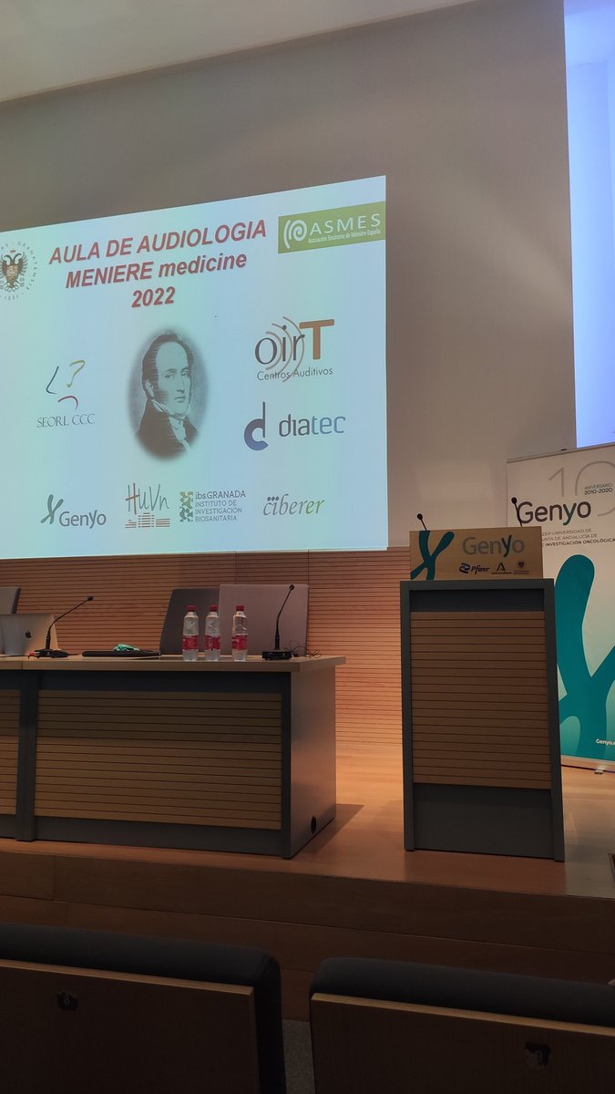 En breves comienza la Meniere Medicine Meeting <a href="/ASMES2016/">ASMES</a> <a href="/genyo_pts/">GENYO</a> <a href="/ALEscamez/">Escamez Lab</a>