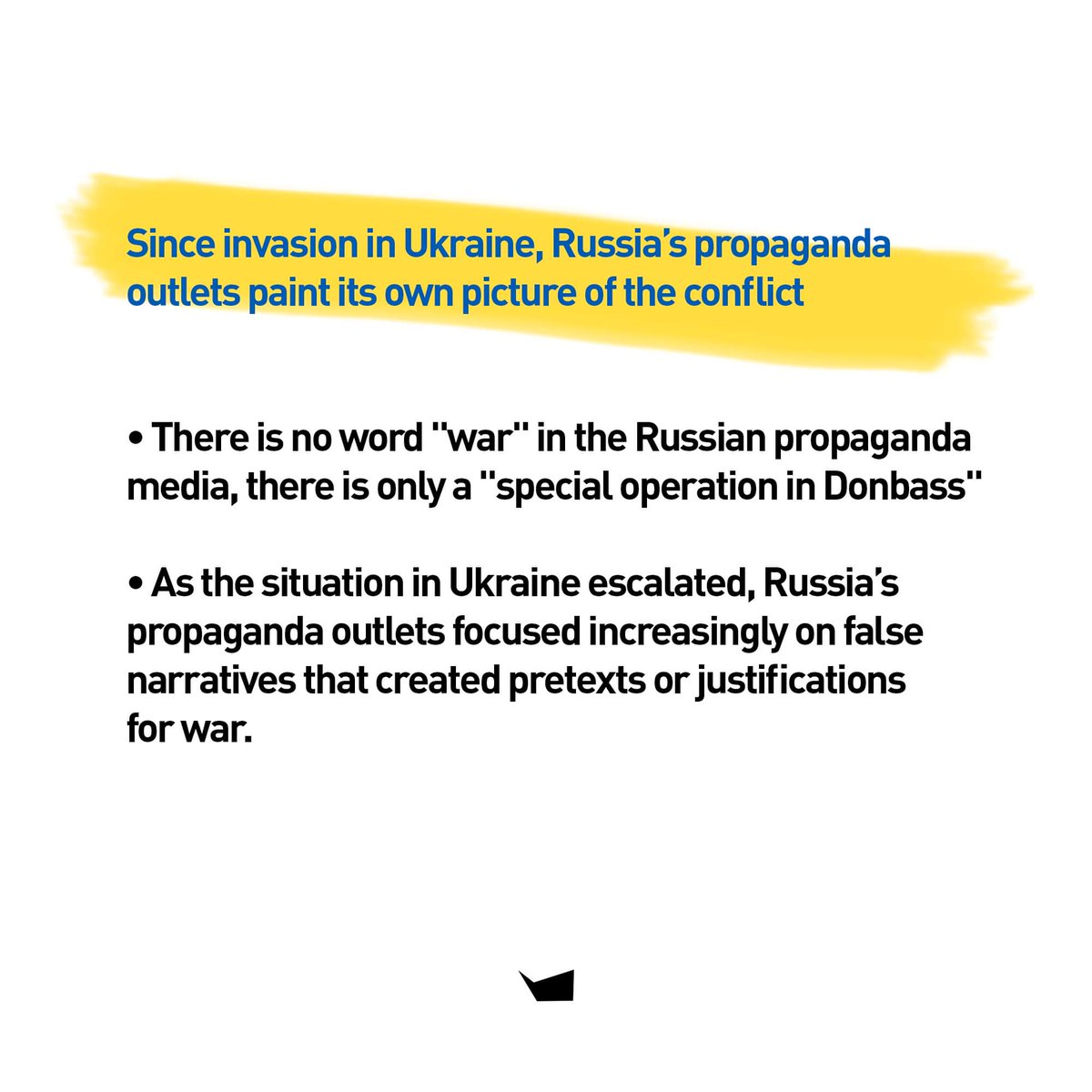 Media_Checker's tweet photo. There is no word "war" in the Russian Propaganda media, there's only a "special operation in Donbass" 

#Ukraine #disinformation https://t.co/6Z6oJXl0QZ