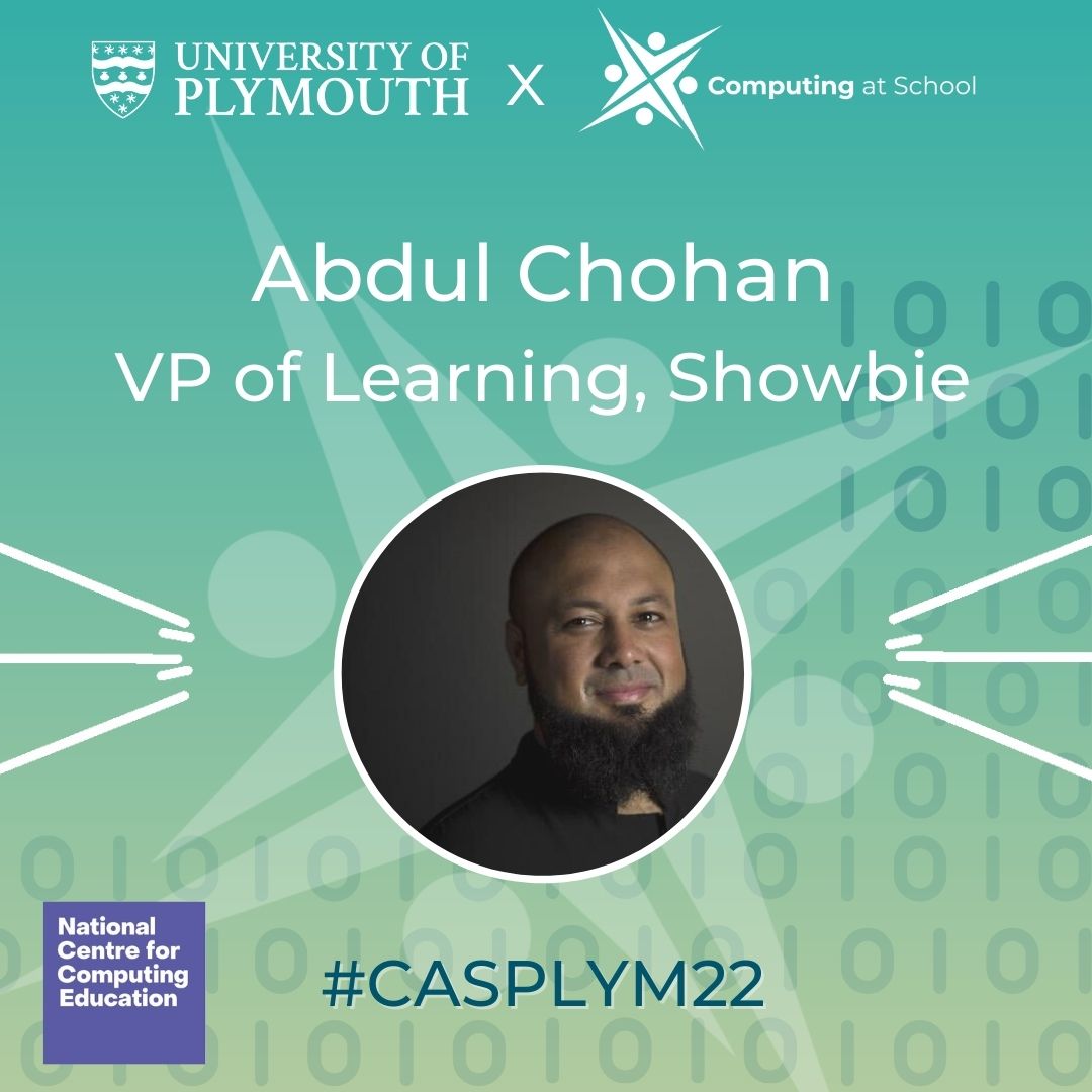 CompAtSch's tweet image. Sign up for @AbdulChohan, Sarah Behenna, @jacquihanton and Sophie Wedge&apos;s Diversity and Inclusion keynote at Plymouth Festival of Computing on 18 March: computingatschool.org.uk/events/2022/ma…

#diversityandinclusion #computingcareers #WomenInSTEM #disabilityawareness