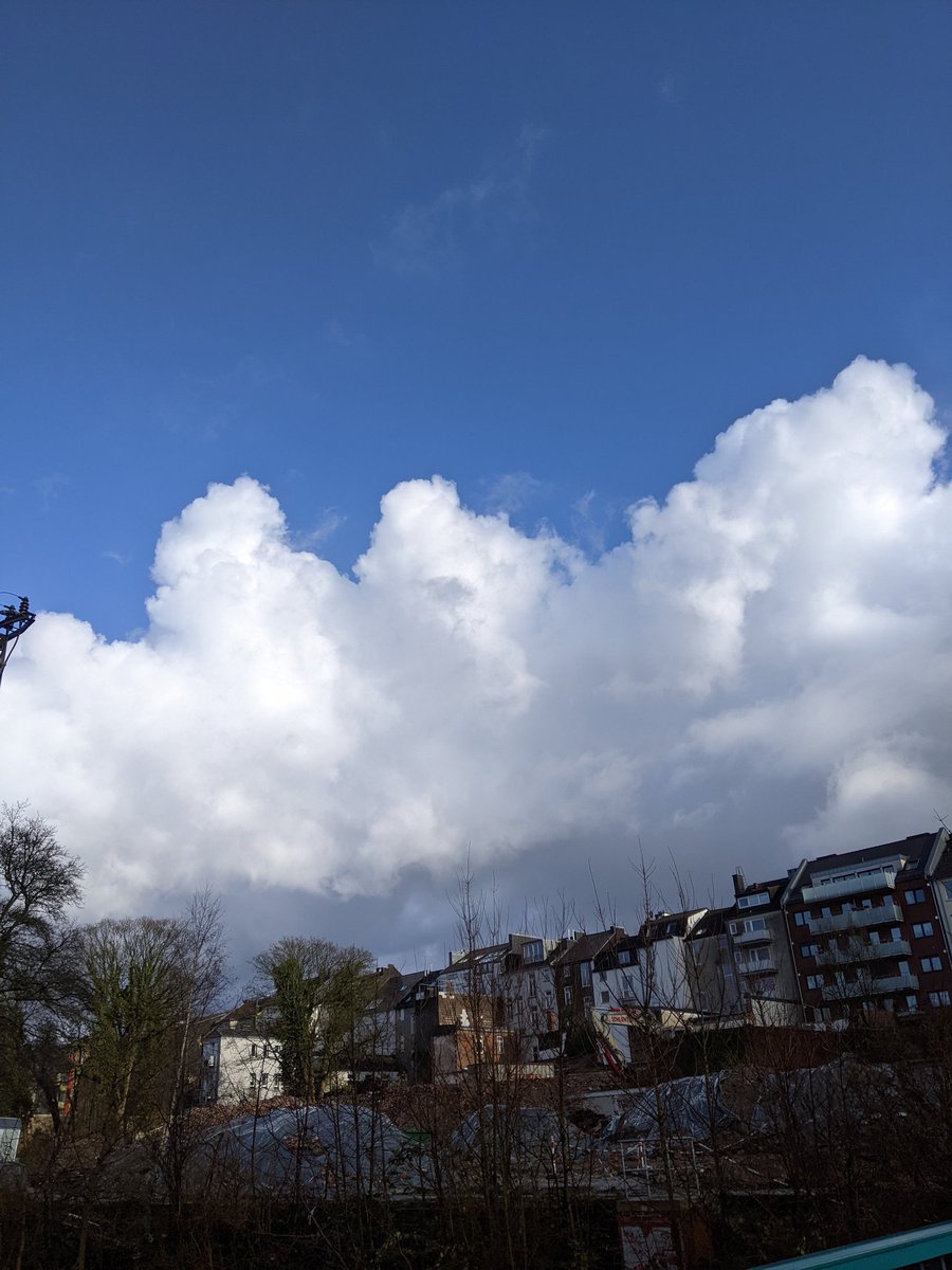 Today's weather forecast for Aachen is "don't walk, run"